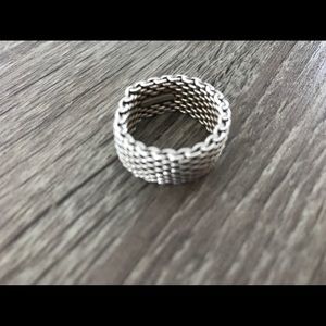 Tiffany & Co. Jewelry - Tiffany & Co. 925 Somerset Mesh Ring Tiffany & Co. Jewelry - Tiffany & Co. 925 Somerset Mesh Ring
